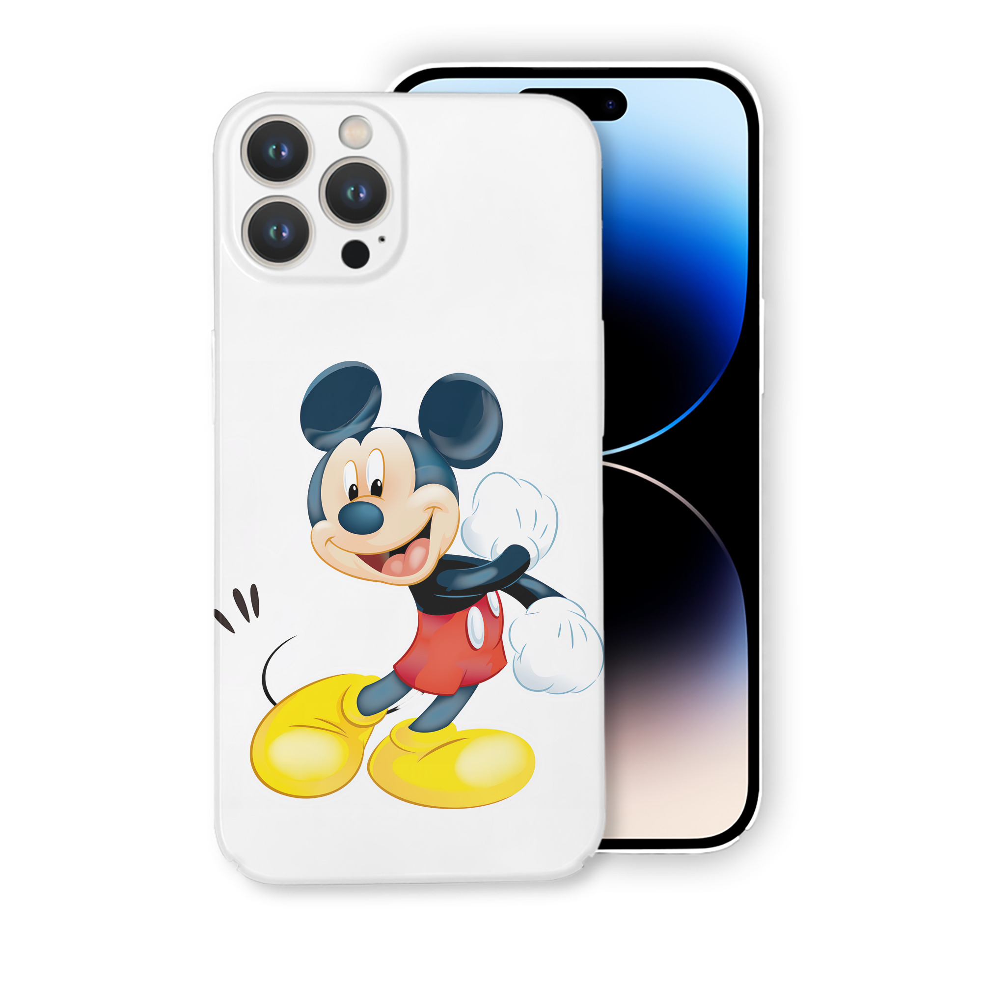 （画像用） ミッキーマウス Mickey Mouse 【iPhone 14シリーズ対応】ハードケース